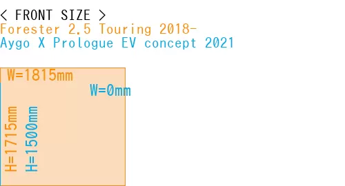#Forester 2.5 Touring 2018- + Aygo X Prologue EV concept 2021